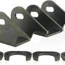 1 Pair Front Lower Control Arm Bracket Fit for Jeep TJ XJ ZJ MJ 1984-2006 Heavy Duty Side Mount Brackets