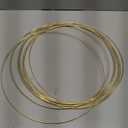 TEKXYZ 14 Inch Gold Metal Floral Hoops with Transparent Acrylic Bases for Table Centerpiece Decoration - Pack of 10
