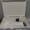 Joinfworld Vented Outdoor Enclosure Box 18.1x12.6x6.4 Outdoor WiFi Enclosure Waterproof White Nema Electrical Box with Cooling Fan for Electronics