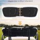 Seat Back Cap Seat Cover Assembly for Club Car DS 2000.5-Up Golf Cart