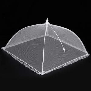 Camping Essentials, Food Covers For Outside Mesh 14.2x14.2in With Foldable Design Camping Accessories For Food, Party, BBQ Table, Home