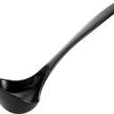 Gourmac Black Melamine Mini Soup Ladle 7.5" (3565BK)