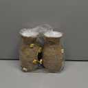 Yungyan 2 Pcs Honeybee Vase Decor Bee Hive Vase Wrap with Jute Rope Bee Flower Vintage Farmhouse Honeycomb Table Centerpieces for Bear Baby Shower Party Spring Summer Rustic Kitchen Home Decoration