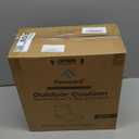 Favoyard Outdoor Seat Cushion Set 22 x 22 Inch Waterproof & Fade Resistant Patio Furniture Cushions with Removable Cover Deep Seat & Back Cushion with Tie Straps for Chair Sofa Couch (Spice)