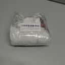 17cm Plush Doll D I Y Material, Semi-Finished, only Need to add Filling Material. Including Fabric, Face, Hand, Feet Accessories (White-Standing Version)