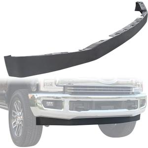 ECOTRIC Front Lower Bumper Valance Panel Compatible with 2017 2018 2019 F250 F350 F450 F550 2WD Ford Super Duty HC3Z-17626-AD, HC3Z17626AD, FO1095272, GNT56215066 Front Bumper Air Dam Deflector