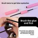 Lash Clusters KitFalse Eyelash Clusters Kit with Pink Applicator Tool, 10 Rows
