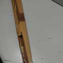 Ivilon Window Curtain Rod Decorative End Cap Design, 1 Inch Rod, 48 to 86 Inch. Warm Gold
