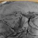 Bedsure GentleSoft Sherpa Fleece Throw Blanket Twin Size for Couch - Thick and Warm Throw for Women and Men, Non-Heated, Soft Fuzzy Plush Blanket for Winter, Grey, 60x80 Inches