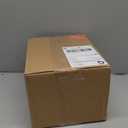 Bone Dry Dog Bone Ceramic Pet Bowl & Canister, Canister, 5.5x5.5x8.25, Black/White