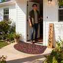 Large 47"x 22" Heavy Duty Welcome Mats Outdoor with Non-Slip Rubber Backing - Durable Outdoor Door Mat for Front Door Entrance, Garage, Patio & High Traffic AreasWelcome Mat Style 2
