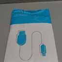 AINOPE USB C Cable 60W 2-Pack 6.6ft Nylon Braided USB C to USB C Cable Type C Charger Fast Charging Right Angle USBC Cable Charger Cord for iPhone 16 Pro Max 15 Plus Samsung S24 S23 iPad Pro Black