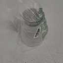 CNGLASS 30.5oz/ 900ml Glass Teapot Stovetop Safe, One-Touch Clear Tea Kettle, Blooming and Loose Leaf Tea Maker