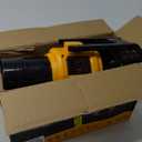 EWORK Cordless Leaf Blower 21V Electric Leaf Blower with (2) 3.0Ah Batteries and Fast Charger, Variable Speed, Turbo Mode, Battery Powered Handheld Leaf Blowers for Lawn Care and Clearance Yard Leaves (Yellow)