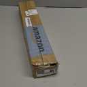 2 Pack Brown Curtain Rods for windows 32 to 62 inch, 5/8 inch Splicing Heavy Duty Metal Curtain Rod Set with Brackets