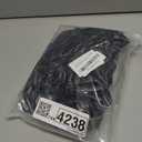 Bar Stools Cover Waterproof PU Counter Height Barstool Covers with Back Modern Round Counter Stools Slipcovers Kitchen Height Chairs Cover for Bar Pub Cafe 2 Pack Black