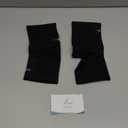 SPOTBRACE Ankle Brace Compression Sleeve(2 PACK),Breathable Ankle Support For Men Women, Foot Compression Sock for Swelling, Plantar Fasciitis, Sprain (Black)