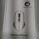 VersionTECH. Wireless Gaming Mouse, Rechargeable Computer Mouse Mice with Colorful LED Lights, Silent Click, 2.4G USB Nano Receiver, 3 Level DPI for PC Gamer Laptop Desktop Chromebook Mac-Black