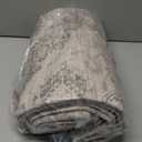 Tortania Area Rug Living Room Rugs - 9x12 Washable Boho Rug Vintage Oriental Distressed Farmhouse Large Thin Indoor Carpet for Living Room Bedroom Under Dining Table Home Office - Brown Blue