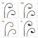 Yongse 2PIN/MMCX/TFZ/QDC IEM Headphone Replacement Cable, 6N OCC 4ft Upgraded Stereo 3.5/4.4mm Balanced Jack, Silver Plated 8 Strand Earphone Earbuds Audio Extension Cord - QDC 3.5mm with Mic