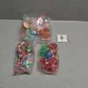 FLYSNK 84 PCS Christmas Party Favors Glow in The Dark Toys Bulk Christmas Party Supplies Xmas LED Light Up Necklace Bracelets Ring Holiday Gifts for Boys Girls Classroom Prizes Stocking Stuffers