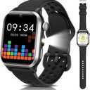 Kids Smart Watch, No App or Phone Needed, Fitness Tracker Watch, Heart Rate, Workout Tracker, IP68 Waterproof, Sleep Monitor, Puzzle Games for Boys Girls Ages 4-12, Black