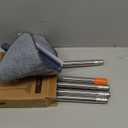 Wall Cleaner Mop with 79 Inches Long Handle, 360 Wall Washer Cleaner Tool for Walls/Ceiling Fans/Dust/Baseboard/Floors Clean, Ceiling Cleaner Tool Duster with Squeegee 6 Replacement Pads