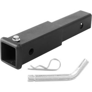 Trailer Hitch Extension for 2" Receiver Tube Extender, Tube Extension Receiver with 5/8 inch Hitch Pin and Clips, 3500 LBS GTW