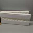 Wall Corner Padding White Wall Corner Guards Heavy Duty Wall Corner Edge Protector Wall Cushion Mats Waterproof Durable 2 Sides Wall Corner Pads for Safety (2"x 5"x 60")