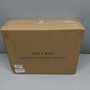 8x10 Washable Area Rugs for Living Room, Neutral Boho Rugs for Bedroom, Vintage Large Soft Faux Wool Carpet for Nursery, Playroom, Office, Dinning Room, Non Slip, Low Pile, Black, Dark Grey