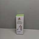 SUBEKYU Toilet Brush, Toilet Bowl Brush and Holder Set, Bathroom Toilet Bowl Cleaner Scrub Brush Set Scrubber for Deep Cleaning, White