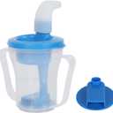 Dysphagia Regulating Drinking Cup for Swallowing and Disorders People,Dispenses 5cc or 10cc of Liquid Each Time,No Thickener is Used.Helps to Prevent Choking