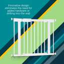 Safety 1st Pressure Mounted Baby Gates for Doorways with SecureTech, Baby Gate with Door, Pet-Friendly Design, No Drilling, 29-38"