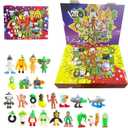 Advent Calendar 2026 for Kids,24 Days of Surprise Countdown Calendar with 24pcs figurines for Boys & Girls,Collectible funny silicone figurines,Fun Christmas Party Favors for Kids