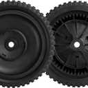 Lawn Mower Wheel Replace for AYP 180767 Front Drive Wheel Replacement for AYP/Sears, Replace for Craftsman/Jonesred/Poulon 532180767 Mower Wheel, 2 Pack