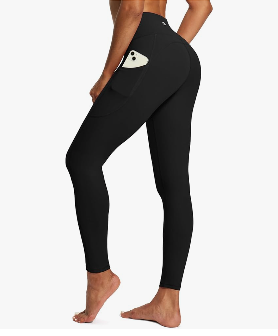 IUGA High Waist Yoga Pants with Pockets, Leggings for Women Tummy Control, Workout Leggings for Women 4 Way Stretch