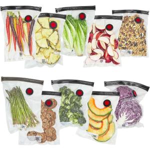 ZWILLING Fresh & Save 10-pc Vacuum Sealer Bags, Sous Vide Bags, Meal Prep - Medium