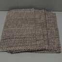 100% Cotton Two Tone Place Mats,14''x 20'' Over Sized, Set of 6 Grey/Natural Every Day Use, Heavier Quality