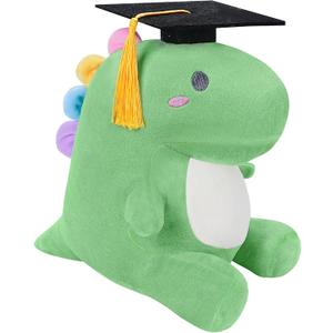 Graduation Dinosaur Stuffed Animal, 2026 Graduation Plush Stuffed Gifts 9 Inch Graduation Plush College Kindergarten Kids Preschool Graduation Gifts
