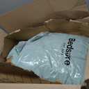 Bedsure California King Comforter Set - 4 Pieces Pinch Pleat Bed Set, Sage Green Boho Bedding for All Season, 1 Soft Comforter, 2 Pillowcases, 1 Decorative Pillow