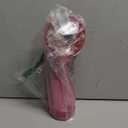 O2COOL Deluxe Handheld Battery Powered Water Misting Fan with Wrist Wrap (Strawberry Pink)