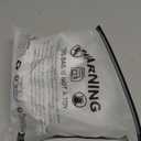 RoseSeek Women's Oversized Off The Shoulder Graphic Letter Print Tees Short Sleeve Summer T Shirts M