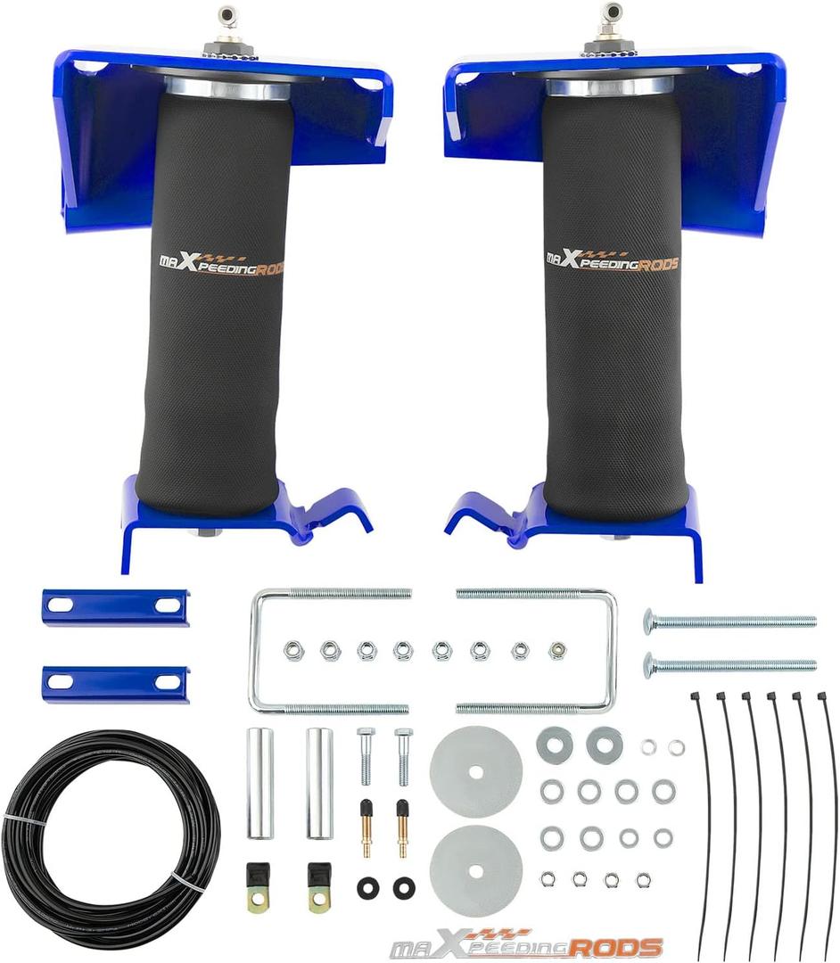 maXpeedingrods 2500 lbs Rear Air Suspension Bags Kit for Chevrolet Silverado GMC Sierra 1500 2WD 4WD 2008-2019 Air Spring Bag Kit