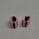 Pilates Wrist and Ankle Weights for Women - Adjustable Weighted Bangles for Men, 2 lbs Weighted Arm Bands Foot Leg Weights for Walking, Yoga, Training, Exercise, Running, Set of 2 (1LB Each) (Pink)