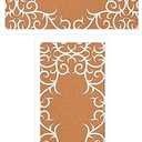 Juvale Decorative Cork Bulletin Boards for Walls (10 x 24 in) - White Frame Pin Board for Office, Bedroom & Room Decor