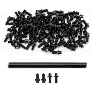 INJORA M1.4 12.9 Grade Beadlock Screws for 1.0" Wheels(Black)