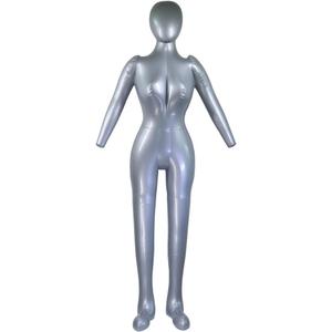 Inflatable Full Body Female Model with Arm Ladies Mannequin Window Display Props