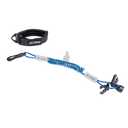 Kwik Tek ULTIMATE LANYARD, Blue and Silver, for PWCs, One Size (UL-3)