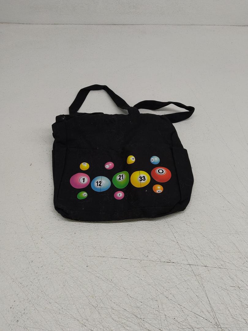 Multipockets Tote Bag - Bingo Game Set Tote, Handle Bag for Bingo Dauber, Accessories