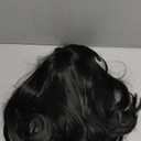 Unisex Black Wig with Bangs Short Straight Black Bob Wig for Mens Halloween Costumes Cosplay Party (Black)